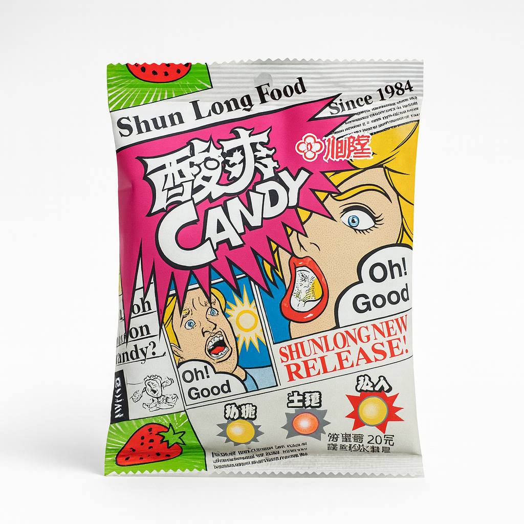 Sour Strawberry Candy